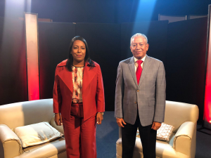 Altagracia Tavárez y Héctor Guzmán