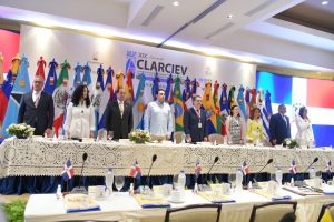 Integrantes mesa de honor XIX ENCUENTRO DEL CLARCIEV