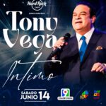 Tony Vega se presentará en el Hard Rock Santo Domingo el próximo 14 de junio