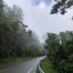 La carretera de Casabito, Constanza en estado de emergencia.
