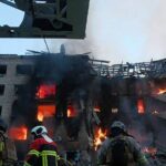 UE y aliados Ucrania condenan el ataque de Rusia contra Kiev