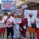 Comunidad de Villa Duarte realiza protesta pacífica para exigir soluciones a sus principales problemáticas