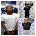 Policía Nacional apresa a tres presuntos asaltantes por herir de bala a un hombre durante atraco en Los Mina; ocupa arma de fuego utilizada en el hecho