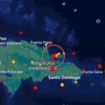 Temblor 4.1 sacude zonas de la RD la madrugada de este lunes