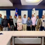 Director General de la CAASD  Fellito Subervi y Consejo Económico y Social Municipal de Santo Domingo Oeste pasan revista a las principales obras de agua potable y saneamiento que ejecuta la institución
