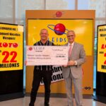 LEIDSA entrega RD$22 millones a camarero ganador del Loto