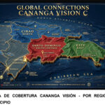 MAPA DE COBERTURA CANANGA VISIÓN – POR REGIÓN Y MUNICIPIO