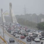 Vaguada provoca aguaceros y tormentas eléctricas en la RD