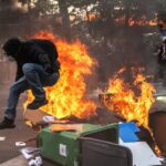 Europa arde en ola de protestas, saqueos, bloqueos estudiantiles